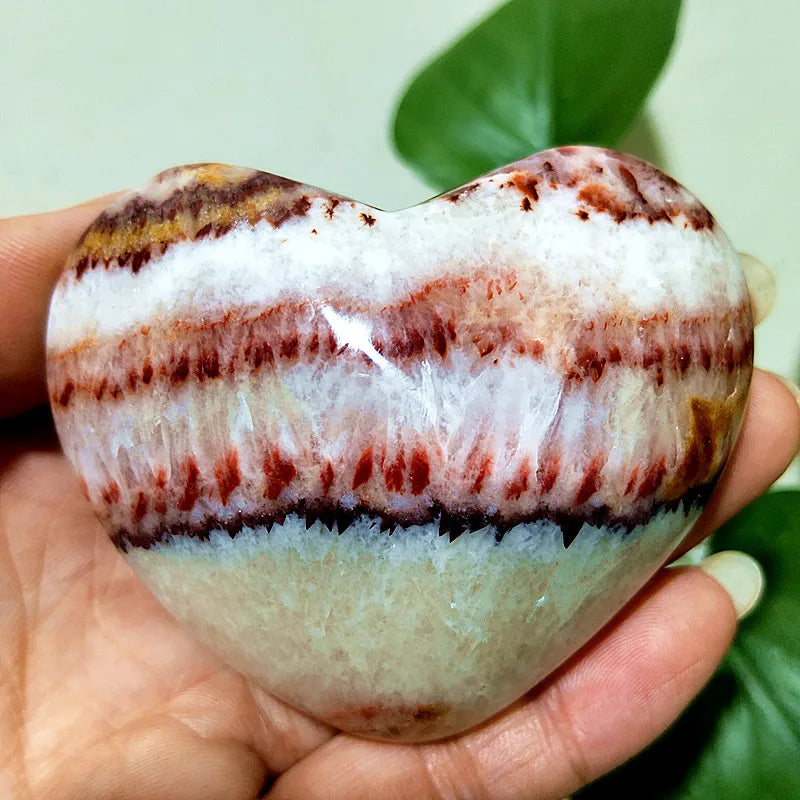 Pink Pork Stone Heart-ToShay.org