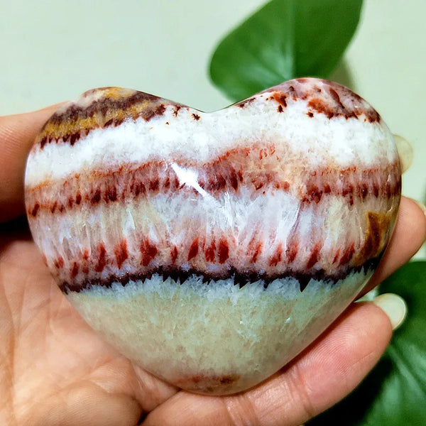 Pink Pork Stone Heart-ToShay.org