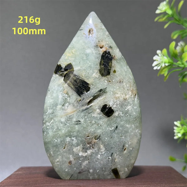 Green Grape Agate Torch-ToShay.org