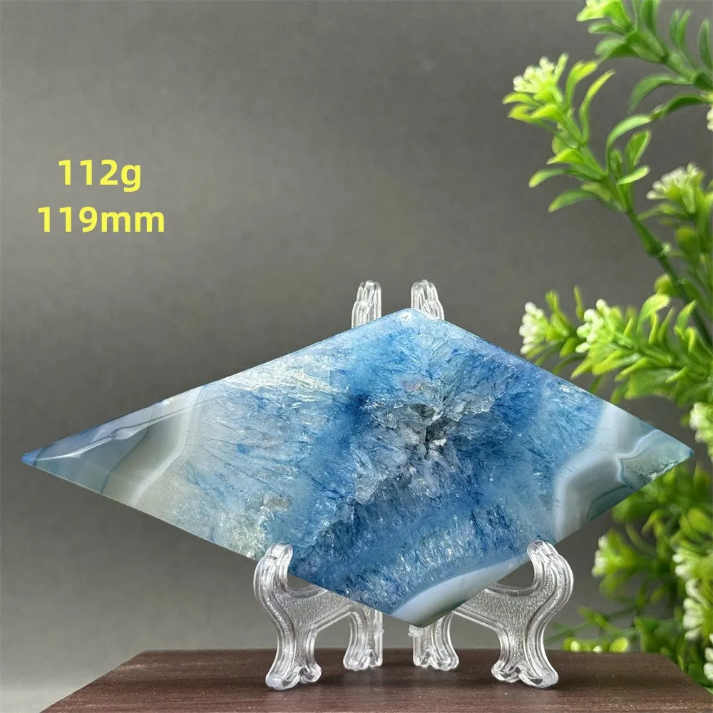 Blue Agate Lace Diamond-ToShay.org