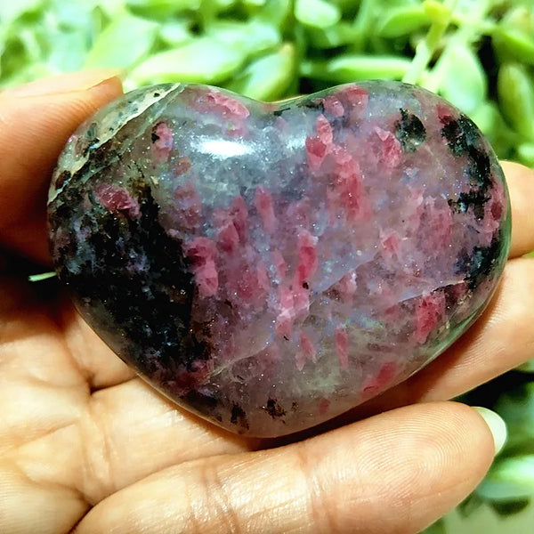 Pink Rose Snowflake Stone-ToShay.org