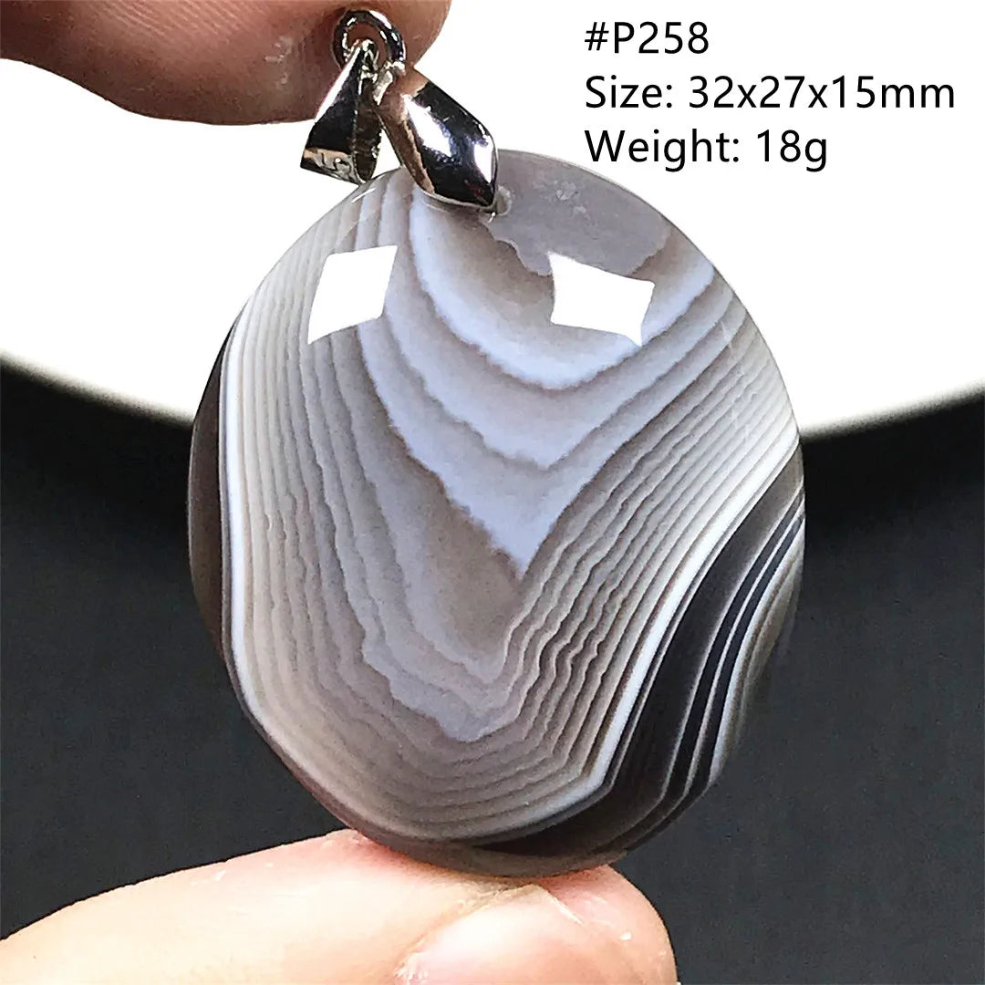 Black Lace Agate Pendant-ToShay.org