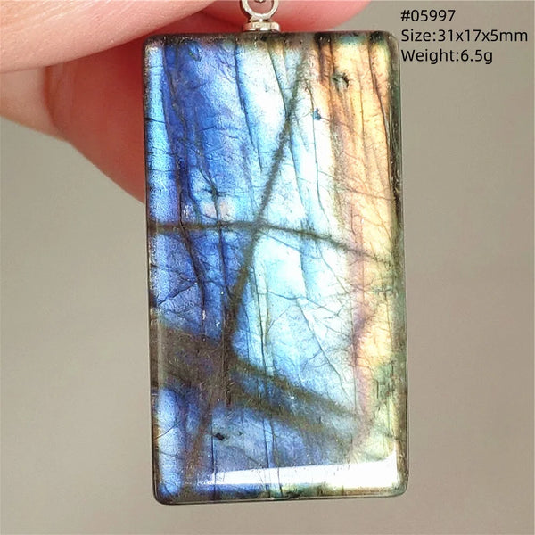 Blue Light Labradorite Pendant-ToShay.org