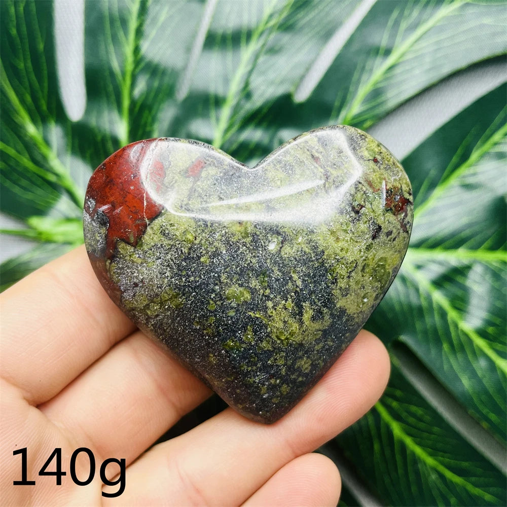 Green Blood Stone Hearts-ToShay.org