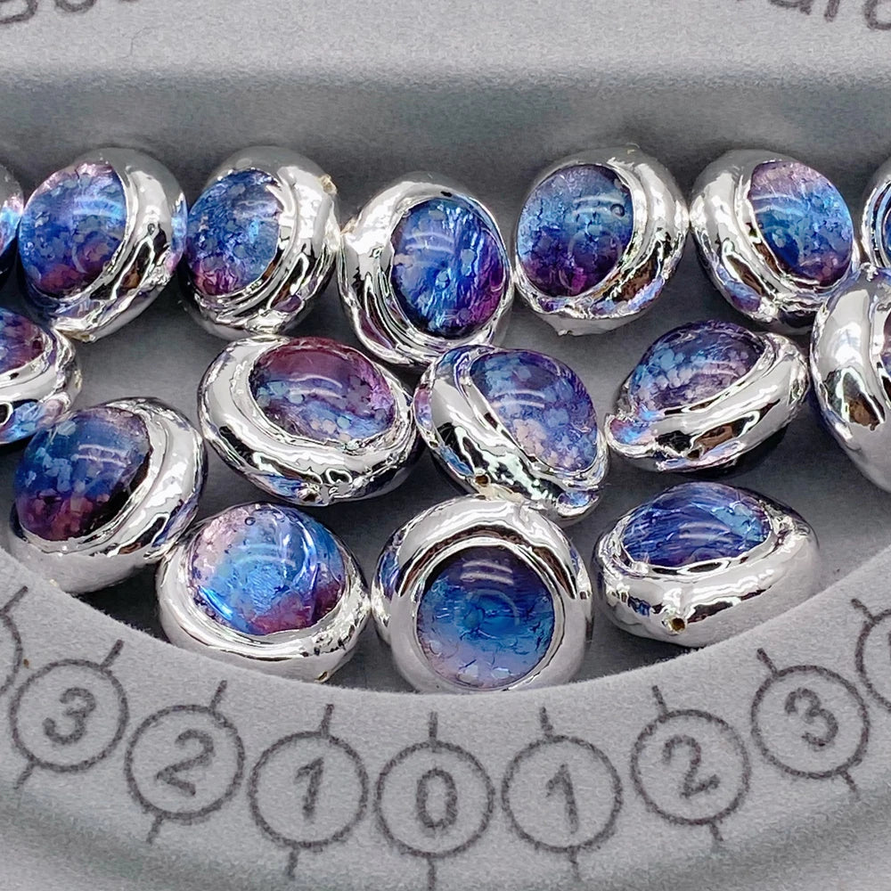 Purple Murano Glass Beads-ToShay.org