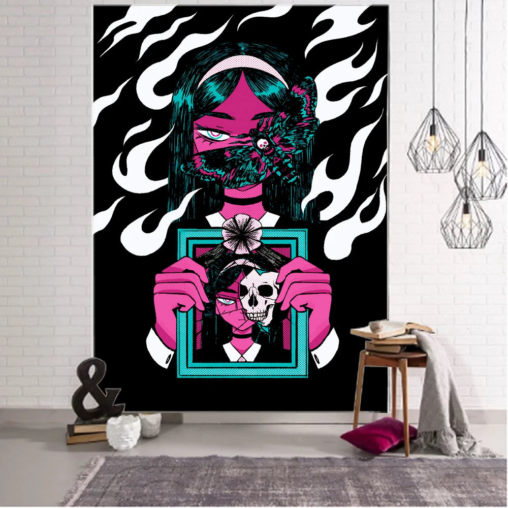 Psychedelic Art Tapestry-ToShay.org