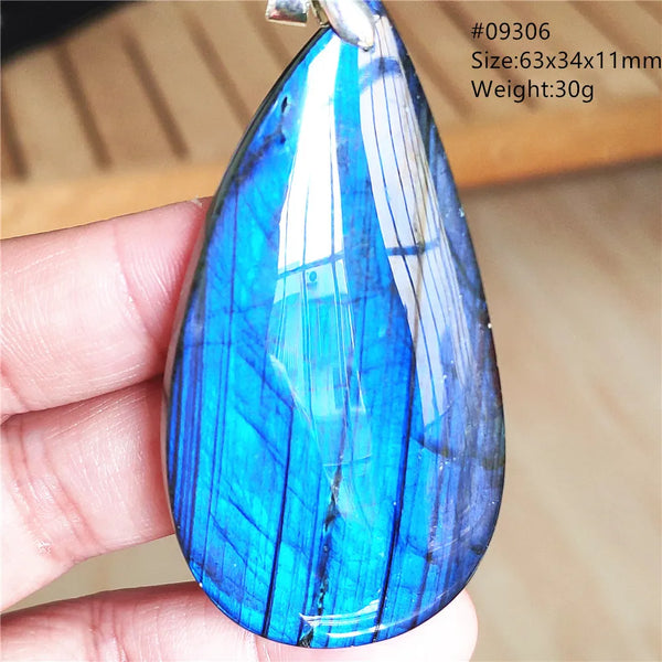 Blue Light Labradorite Pendant-ToShay.org