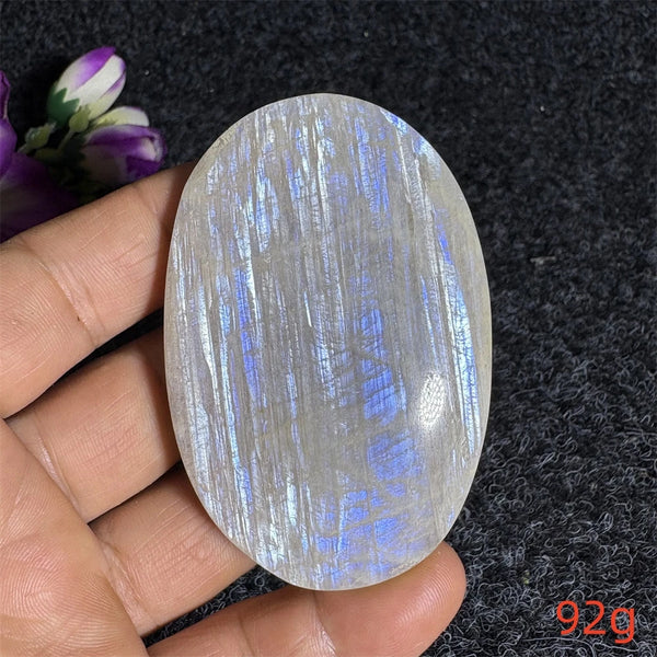 Blue Moonstone Palm Stone-ToShay.org