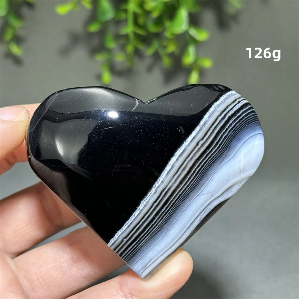 Black Agate Heart-ToShay.org