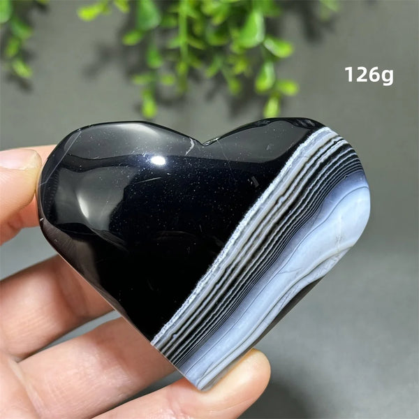 Black Agate Heart-ToShay.org