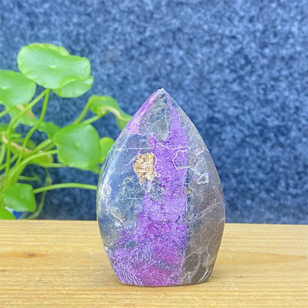 Purple Atlantis Amethyst Torch-ToShay.org