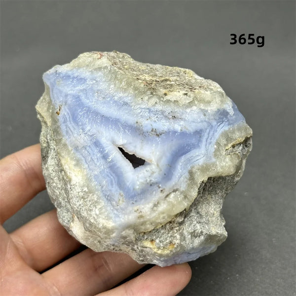 Blue Lace Agate Raw Stone-ToShay.org