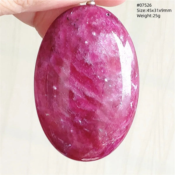 Red Ruby Zoisite Pendant-ToShay.org