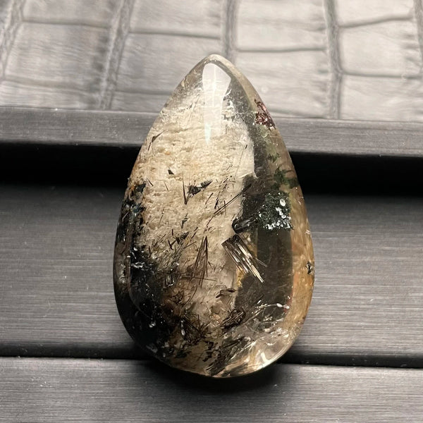 Green Phantom Crystal Pendant-ToShay.org