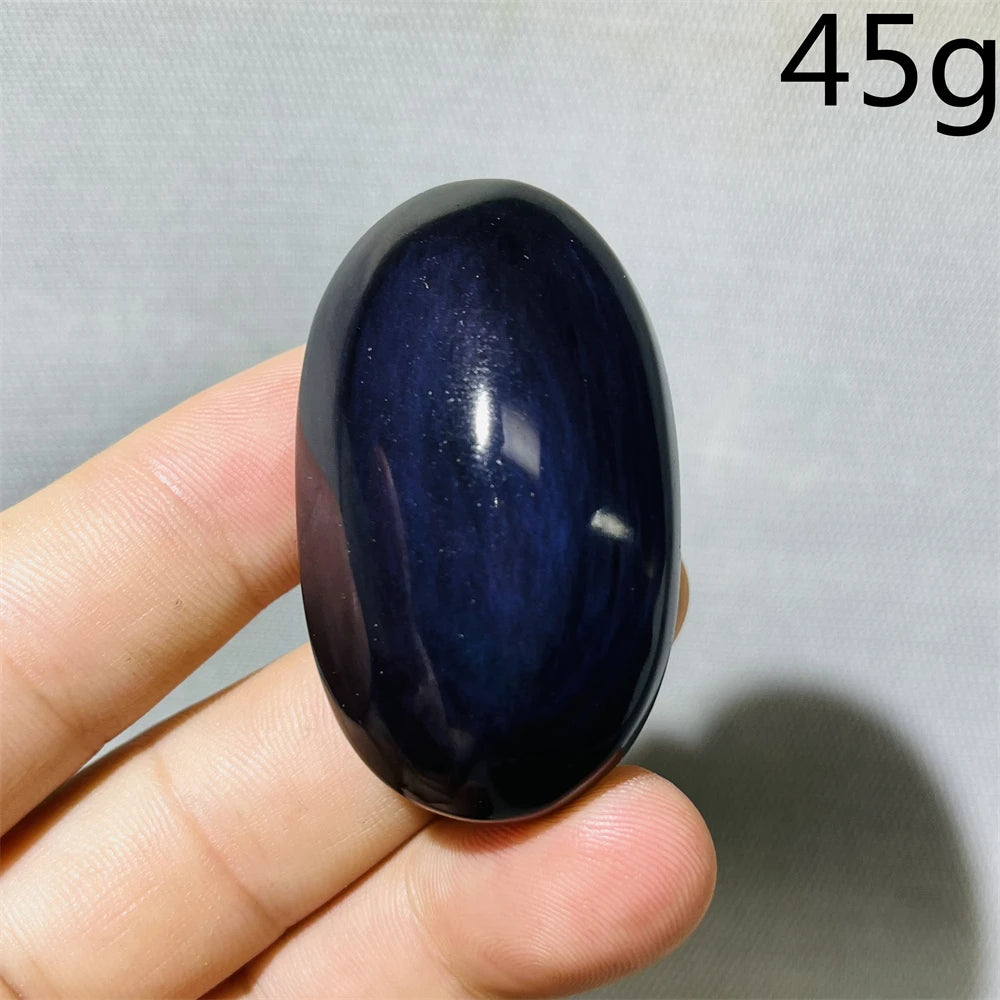 Rainbow Obsidian Palmstone-ToShay.org