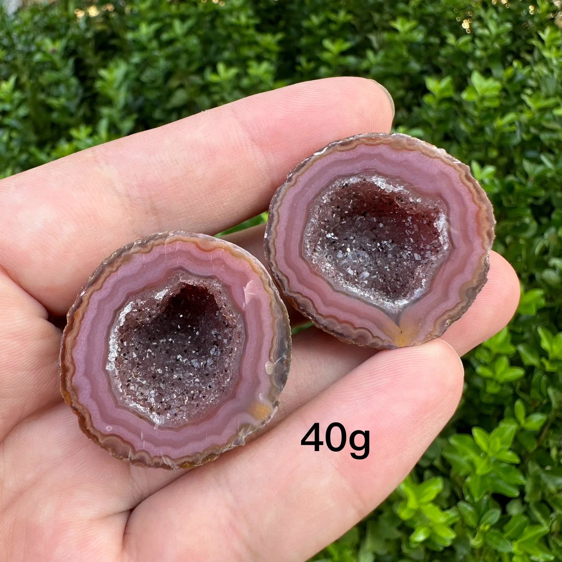 Mixed Agate Crystal Geode-ToShay.org