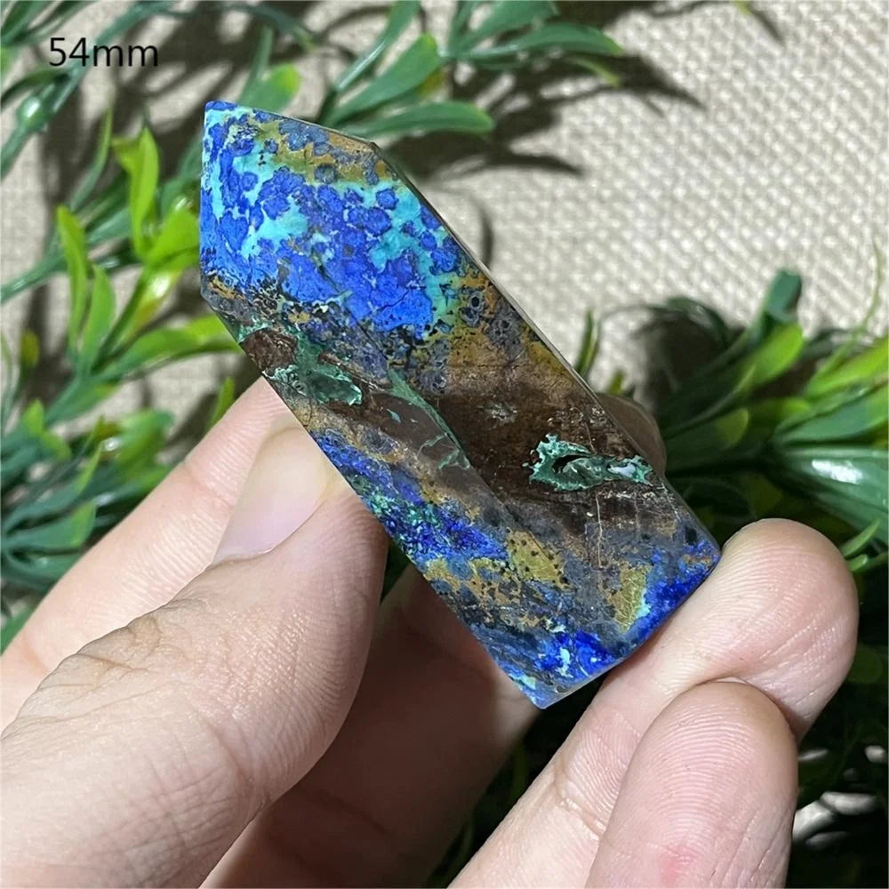 Blue Chrysocolla Point Wand-ToShay.org
