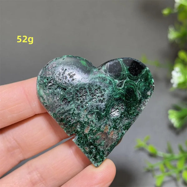 Green Malachite Heart-ToShay.org