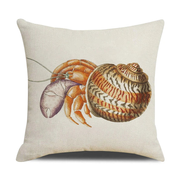 Marine Life Cushion Covers-ToShay.org
