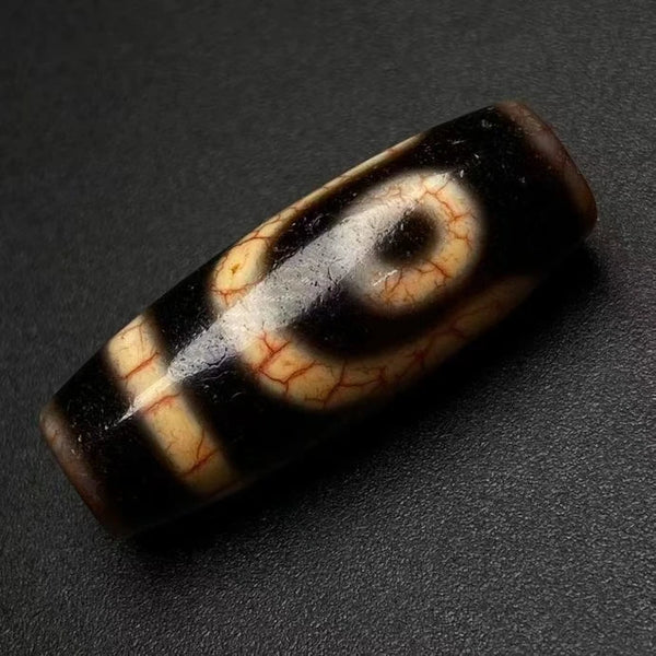 Tibetan Agate Eye Dzi Beads-ToShay.org