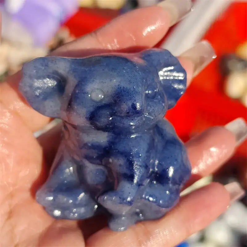 Blue Aventurine Koala-ToShay.org