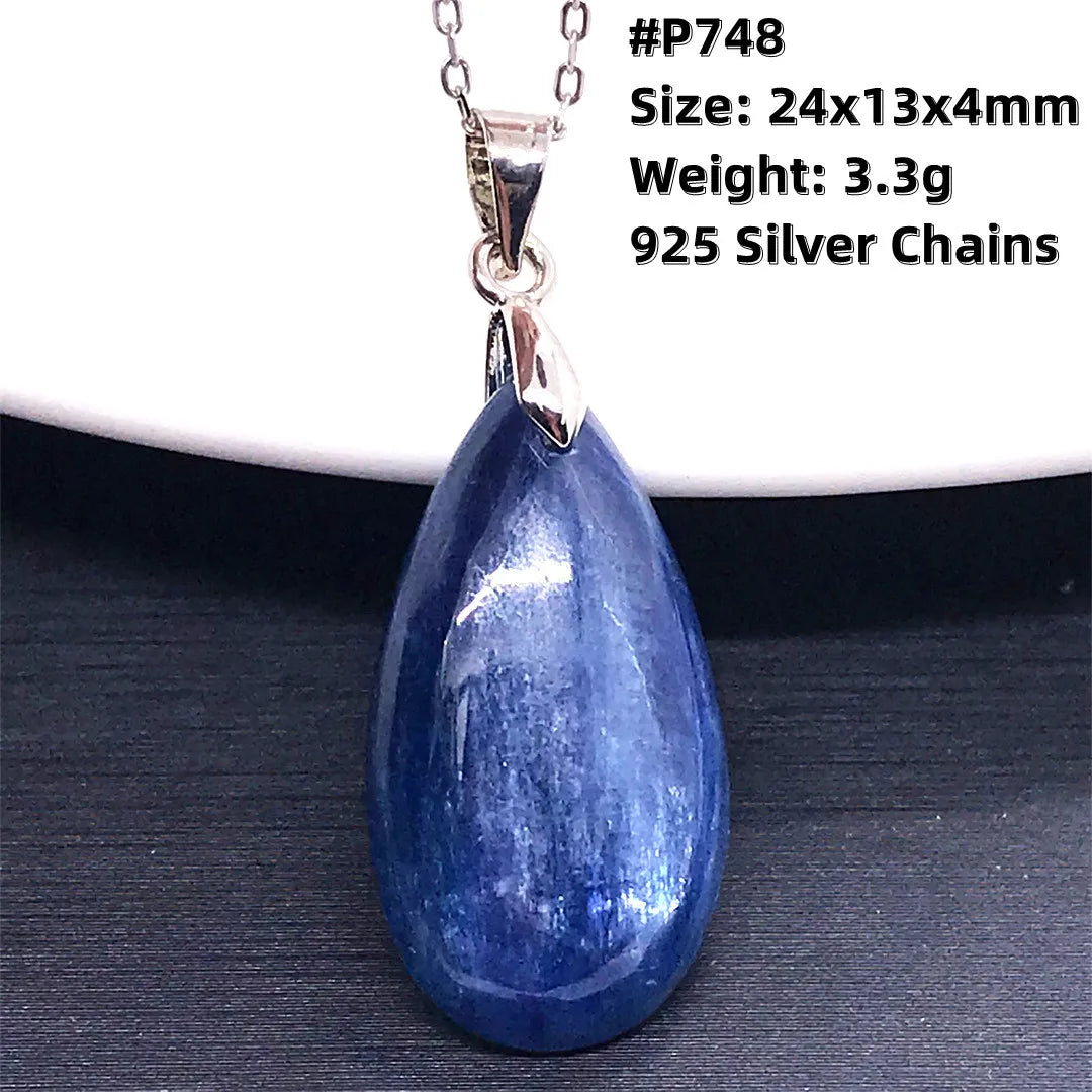Blue Kyanite Pendant-ToShay.org
