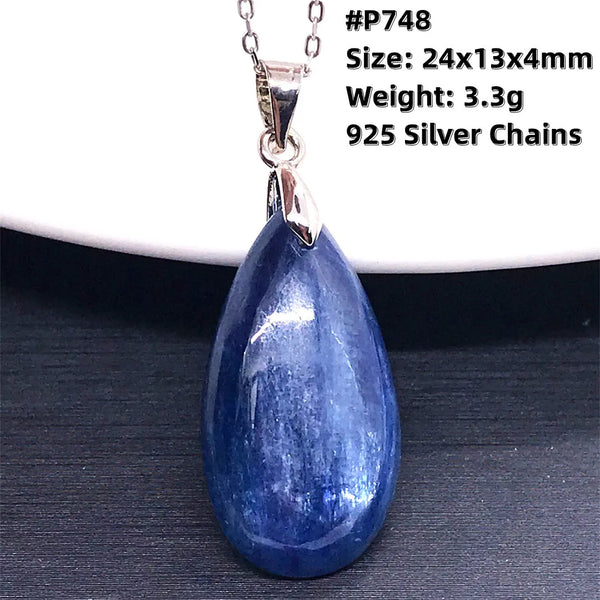 Blue Kyanite Pendant-ToShay.org