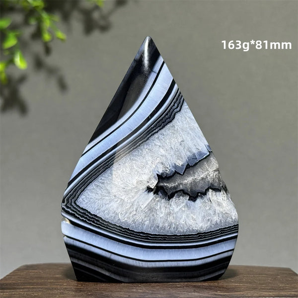 Black Agate Torch-ToShay.org