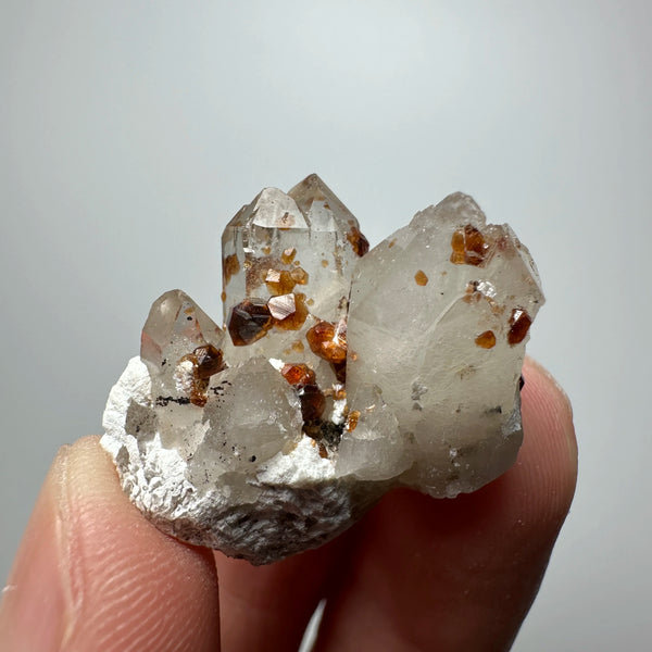 Smokey Tea Crystal Cluster-ToShay.org