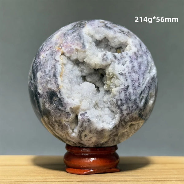 Purple Sphalerite Ball-ToShay.org