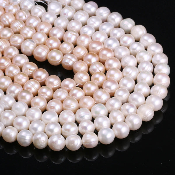 Orange Pearl Beads-ToShay.org