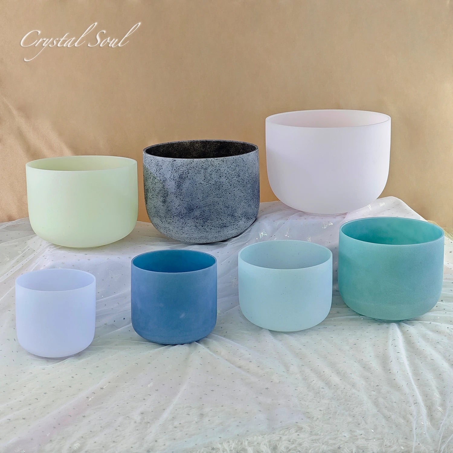 Mixed Gemstone Fusion Crystal Bowl-ToShay.org