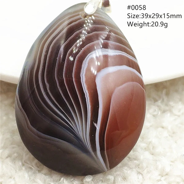 Black Agate Pendant-ToShay.org
