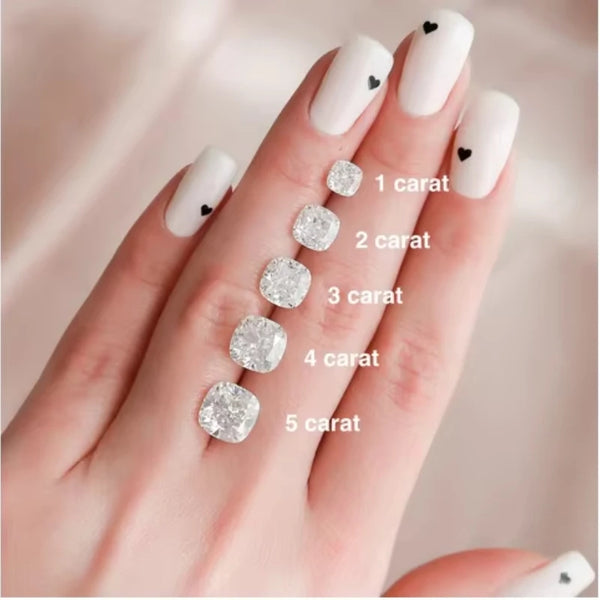 Clear Faceted Diamond-ToShay.org