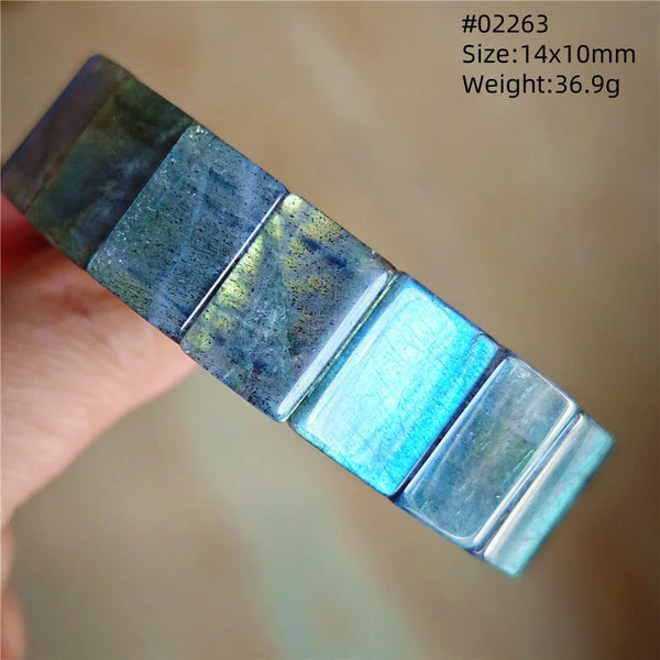 Blue Labradorite Bracelet-ToShay.org