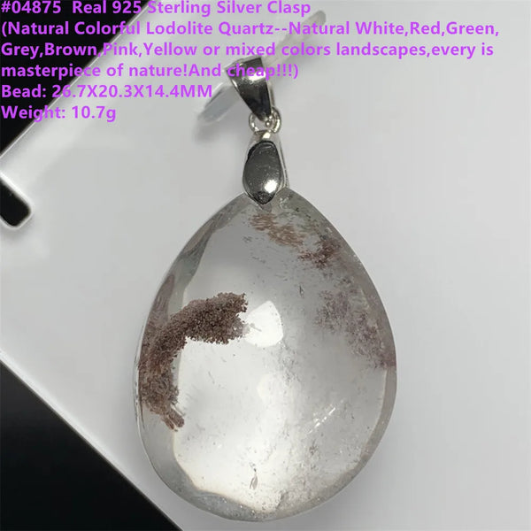 Black Rutilated Quartz Pendants-ToShay.org