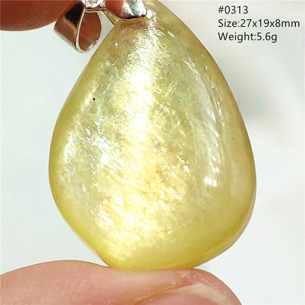 Gold Lepidolite Pendant-ToShay.org
