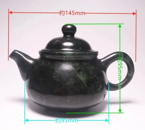 Green Jade Teapot-ToShay.org