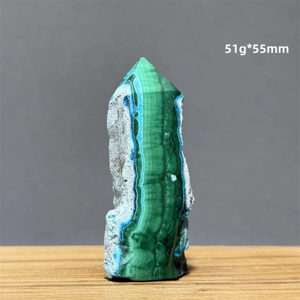 Blue Chrysocolla Point-ToShay.org