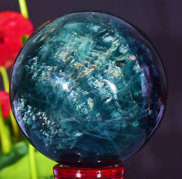Blue Fluorite Ball-ToShay.org