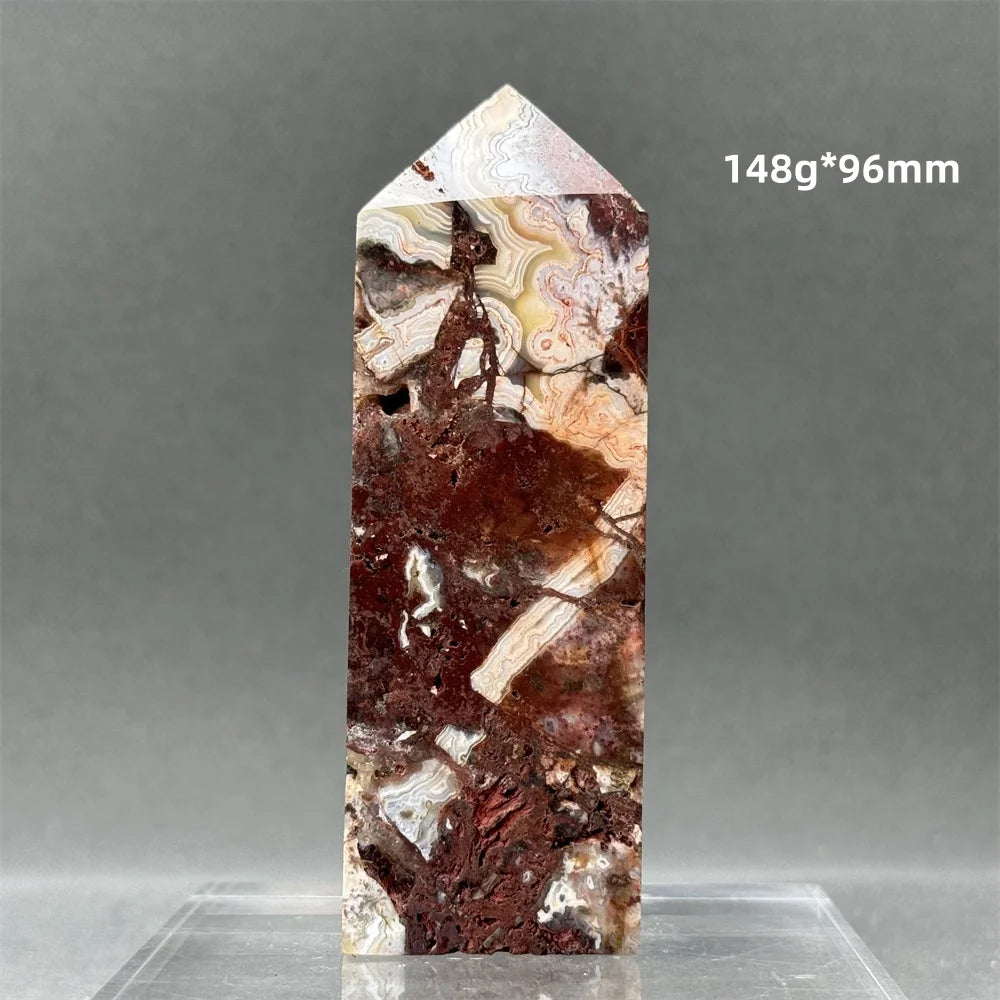Red Agate Obelisk-ToShay.org