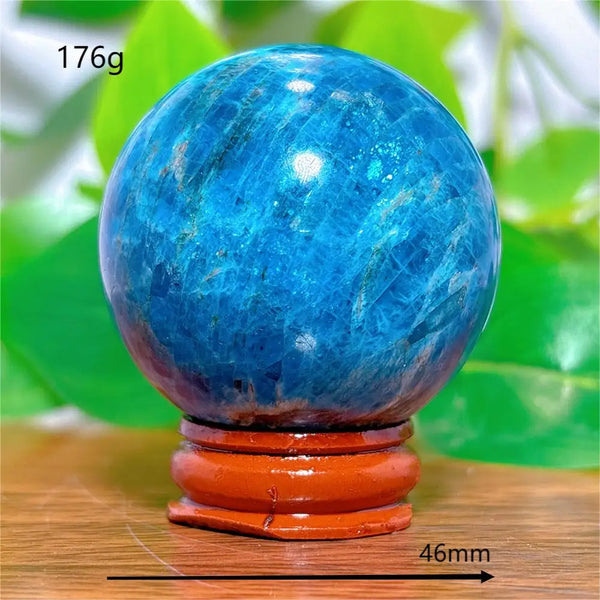 Blue Apatite Ball-ToShay.org