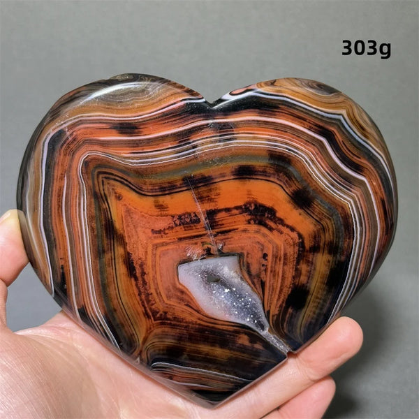 Black Red Striped Agate-ToShay.org
