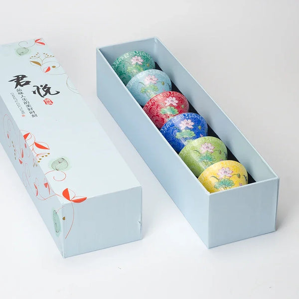 Enamel Porcelain Tea Sets-ToShay.org
