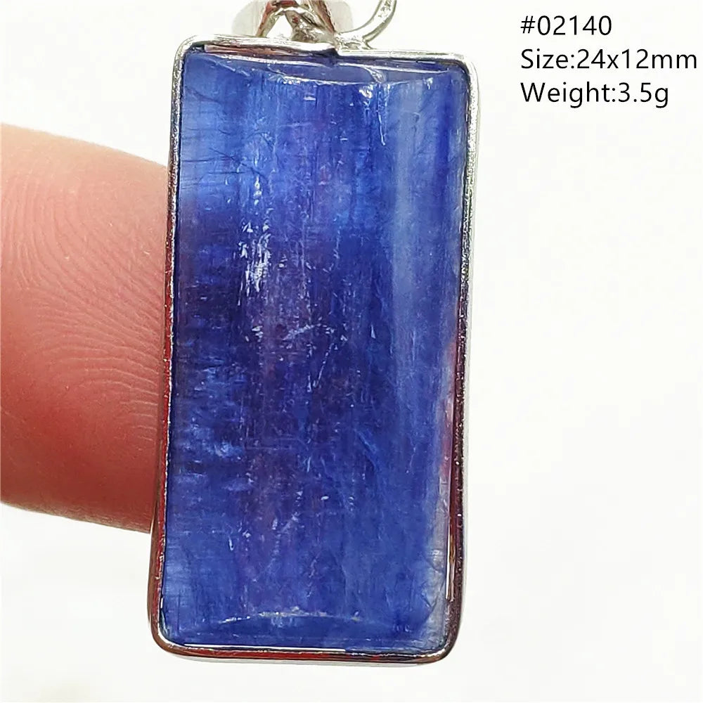 Blue Kyanite Cat Eye Pendant-ToShay.org