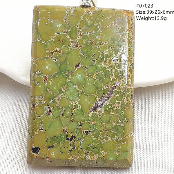 Green Turquoise Pendant-ToShay.org