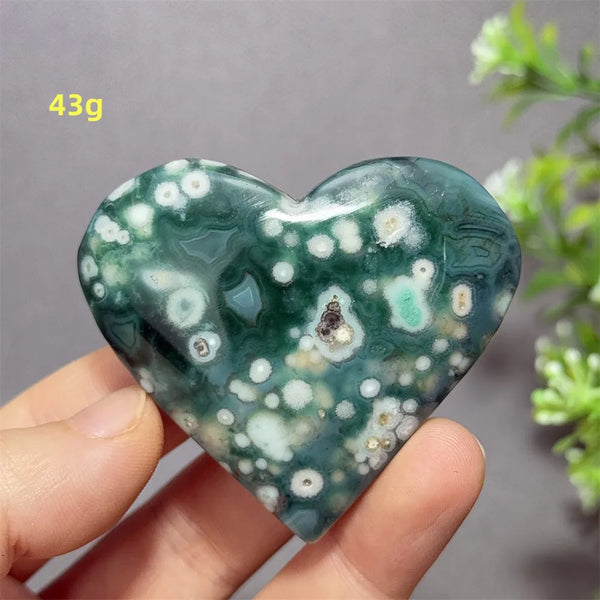 Green Cherry Blossom Agate-ToShay.org