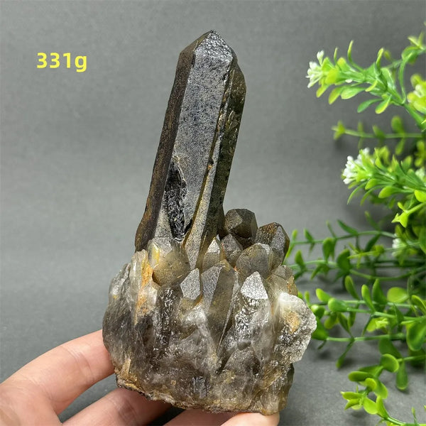 Black Quartz Crystal-ToShay.org