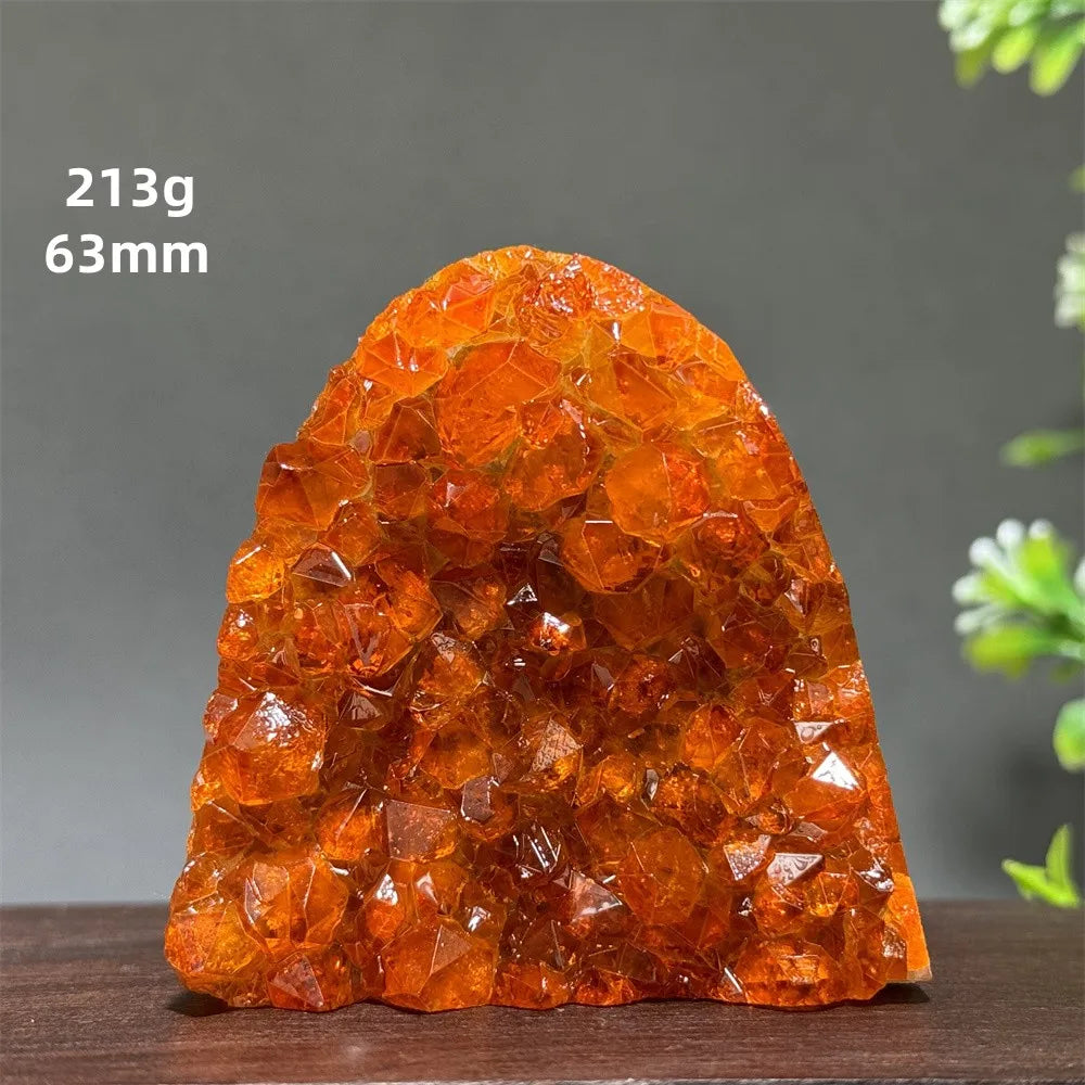 Orange Citrine Mineral Crystal-ToShay.org