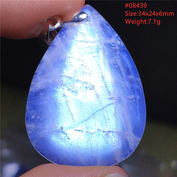 Blue Light Moonstone Pendant-ToShay.org